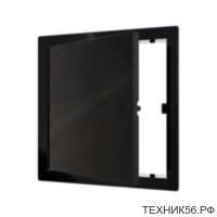 Люк-дверца пластик 15х15см нажимной L1515N Black EVECS