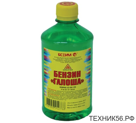 Бензин-Галоша 0,5л, С-2 80/120, БТ-4 Ясхим