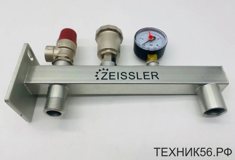 Группа безопасности расширительного бака 3 бара, 3/4" TIM ZSg.411.0105N