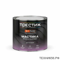 МАСТИКА битумно-резиновая ДЛЯ КРОВЛИ 2,0 кг ПРЕСТИЖ