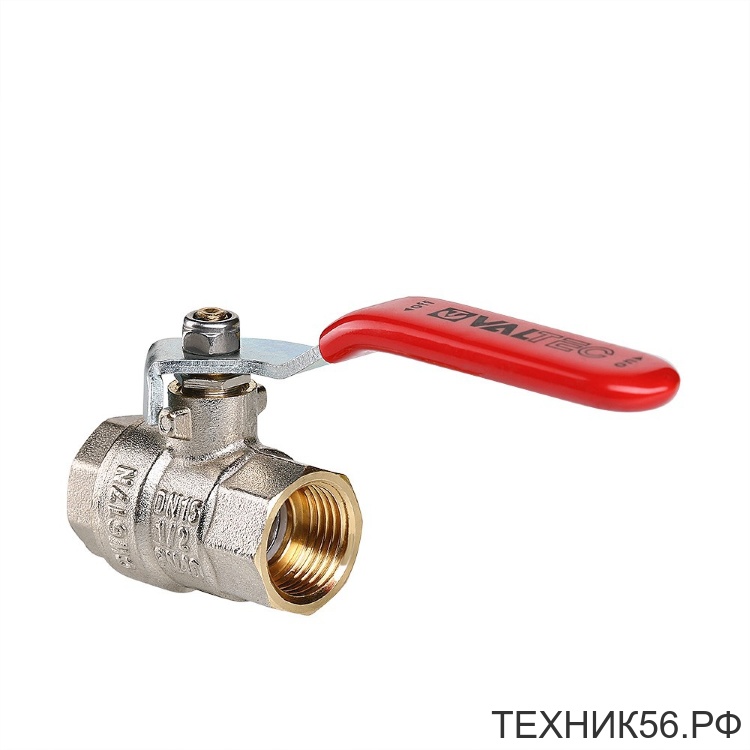 VT 214 Кран шаровый 1/2" г/г ручка VALTEC (латунь)