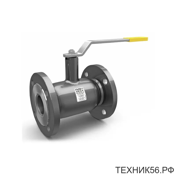 Кран шаровой ДУ 32/24 PN40 фланцевый КШЦФ (вода) (L=140 мм) LD