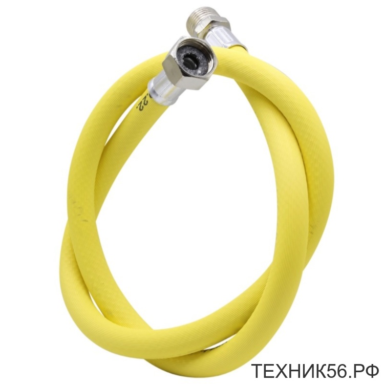 Подводка для газа резиновая 1,5м г/ш (1/2")