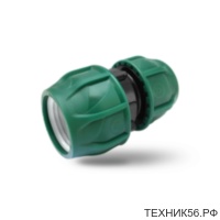 ПНД Муфта соединительная 63х40 POELSAN GREEN