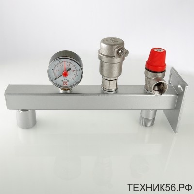 Группа безопасности расширительного бака 3 бара, 3/4" VALTEC