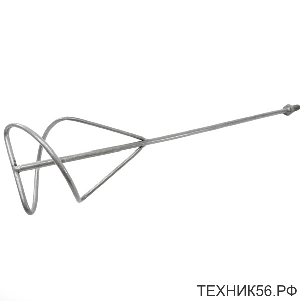 Миксер 120х590мм M14, для строительных смесей оцинкованный