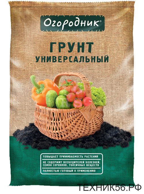 Грунт Огородник Универсальный 40л (Садовая земля) Грунт Огородник Универсальный 40л (Садовая земля)