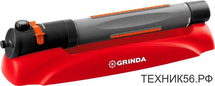 Веерный распылитель 19 форсунок, 3 режима, ударопрочный пластик GRINDA GX-19 (427689)