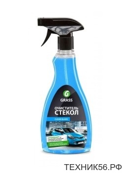 Средство для мытья стёкол, зеркал, хрусталя, фарфора - ГРАСС 500мл "Clean Glass" (триггер) Средство для мытья стёкол, зеркал, хрусталя, фарфора - ГРАСС 500мл "Clean Glass" (триггер)