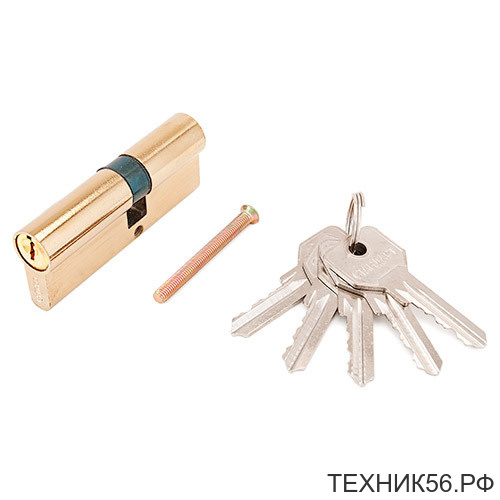 Секрет 80мм (40+10+30) ключ-ключ золото 5 ключей Стандарт Z.I.80-5K
