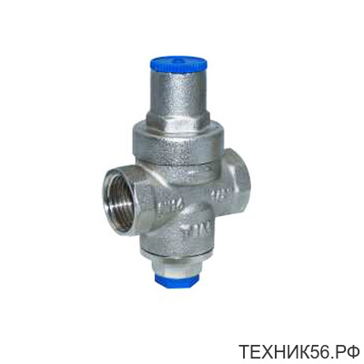 Редуктор давления 1/2" 1-6 бар, под манометр компактный TIM BL2802std