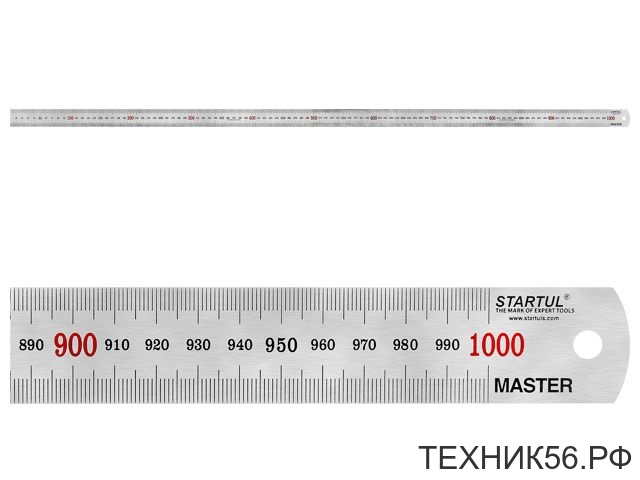Линейка нержавеющая 1 м