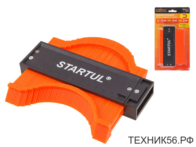 Шаблон профилей пластм. 125x44мм STARTUL PROFI (ST3410-12)