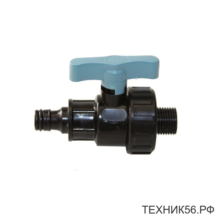 ПНД Кран 3/4" нар х быстро съём (БРС) ПНД Кран 3/4" нар х быстро съём (БРС)