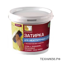 Затирка для швов готовая белая 1,7 кг Коллекция