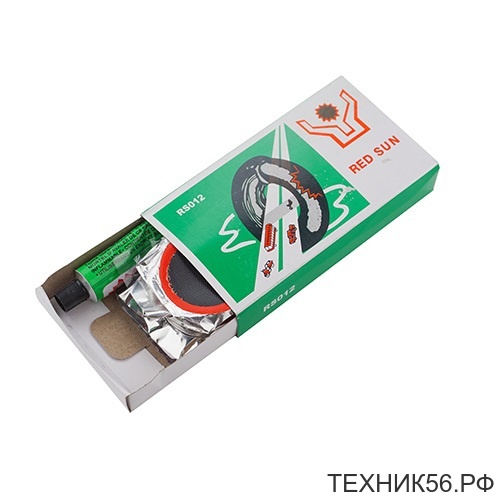 Заплатки для камер + клей 12шт